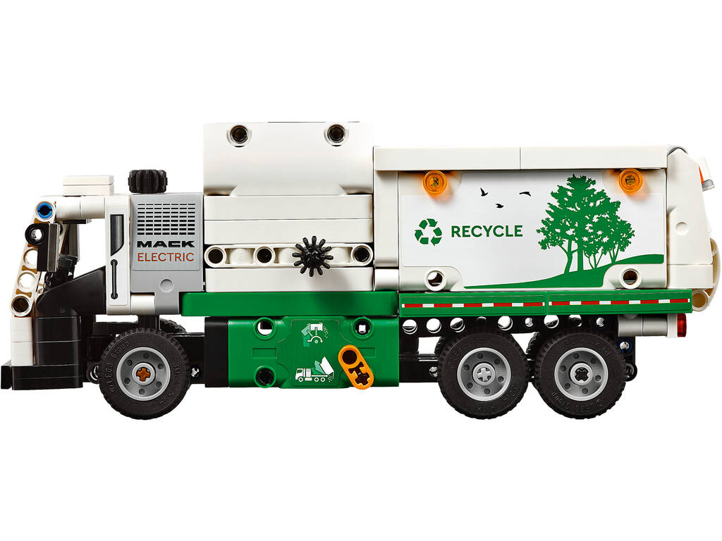 Lego Technic Camion dei rifiuti Mack LR Electric 42167