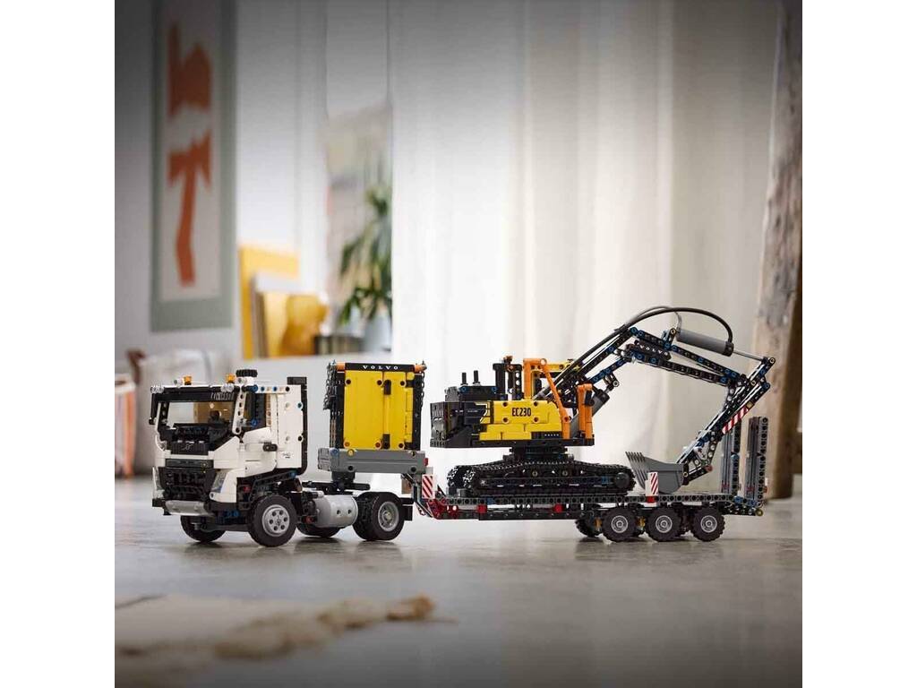 Lego Technic Camión FMX y Excavadora Eléctrica EC230 Volvo 42175