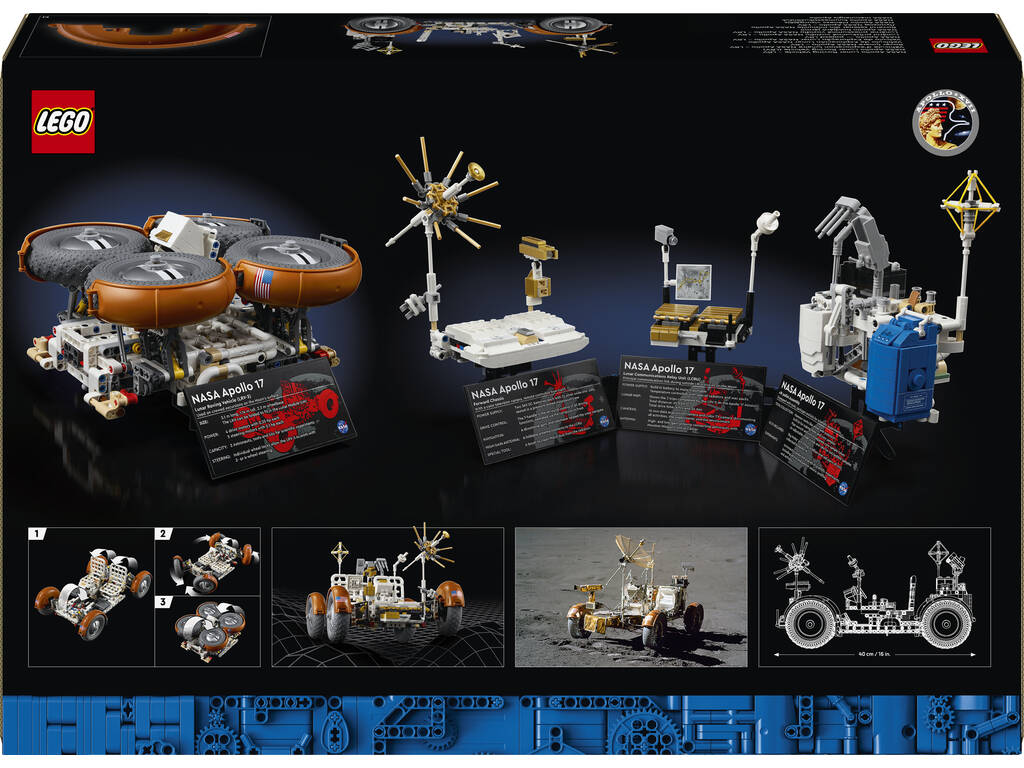 Lego Technic Vehículo de Exploración Lunar Nasa Apollo 42182