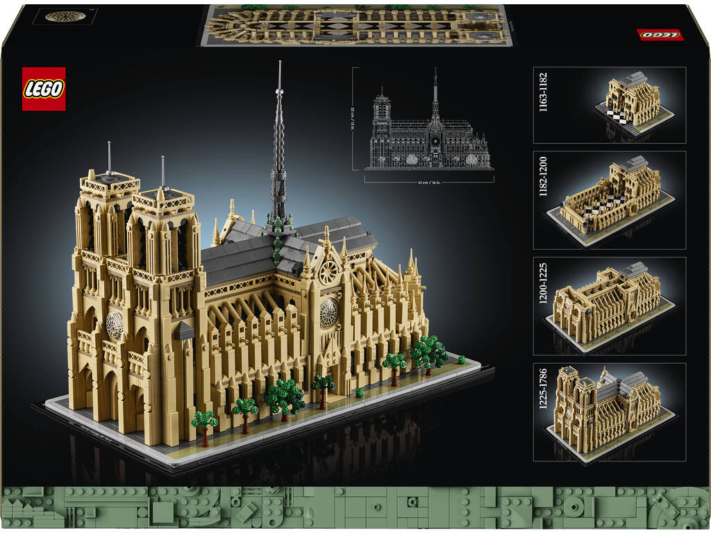 Lego Architecture Notre Dame de París 21061