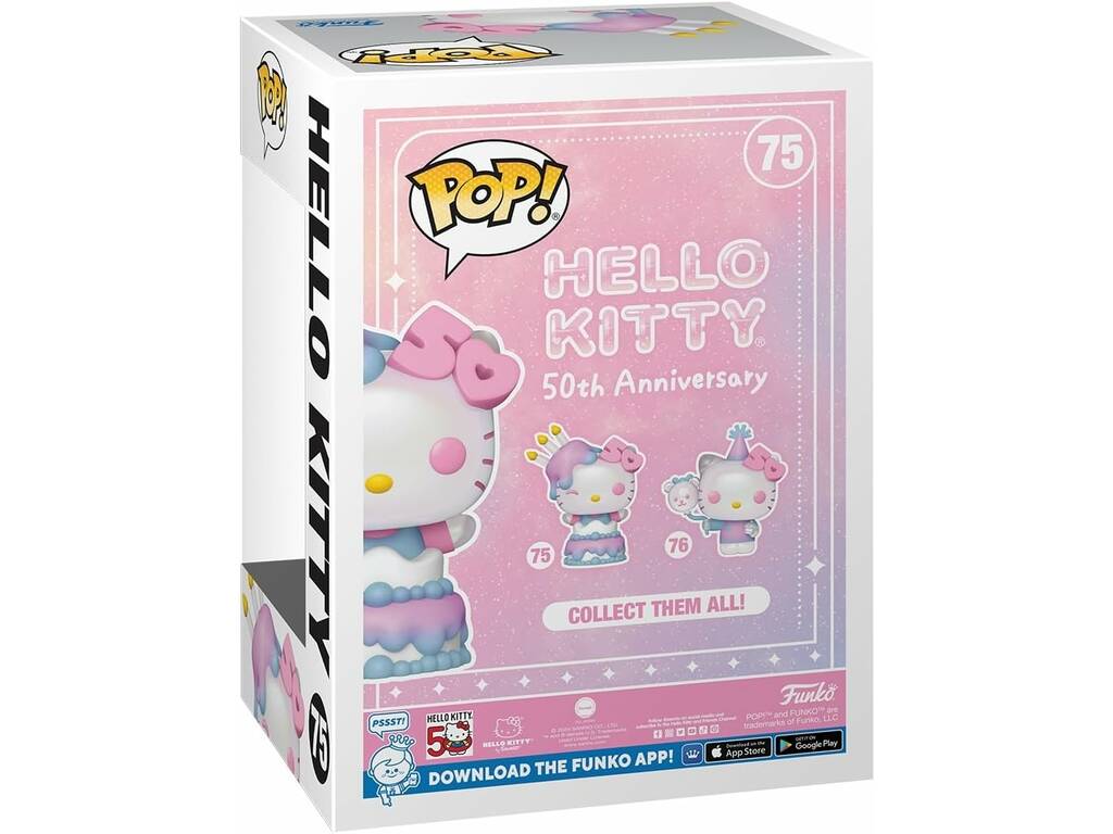 Funko Pop! Hello Kitty 50º Aniversário Figura Hello Kitty 76089