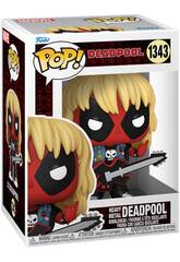 Funko Pop Marvel Deadpool Bande de métal avec tête oscillante 76078