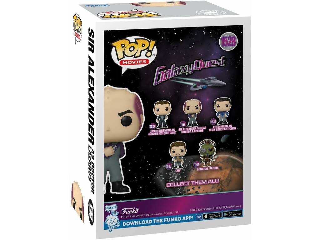 Funko Pop ! Movies Galaxy Quest Figure Sir Alexander en Docteur Lazarus 75966