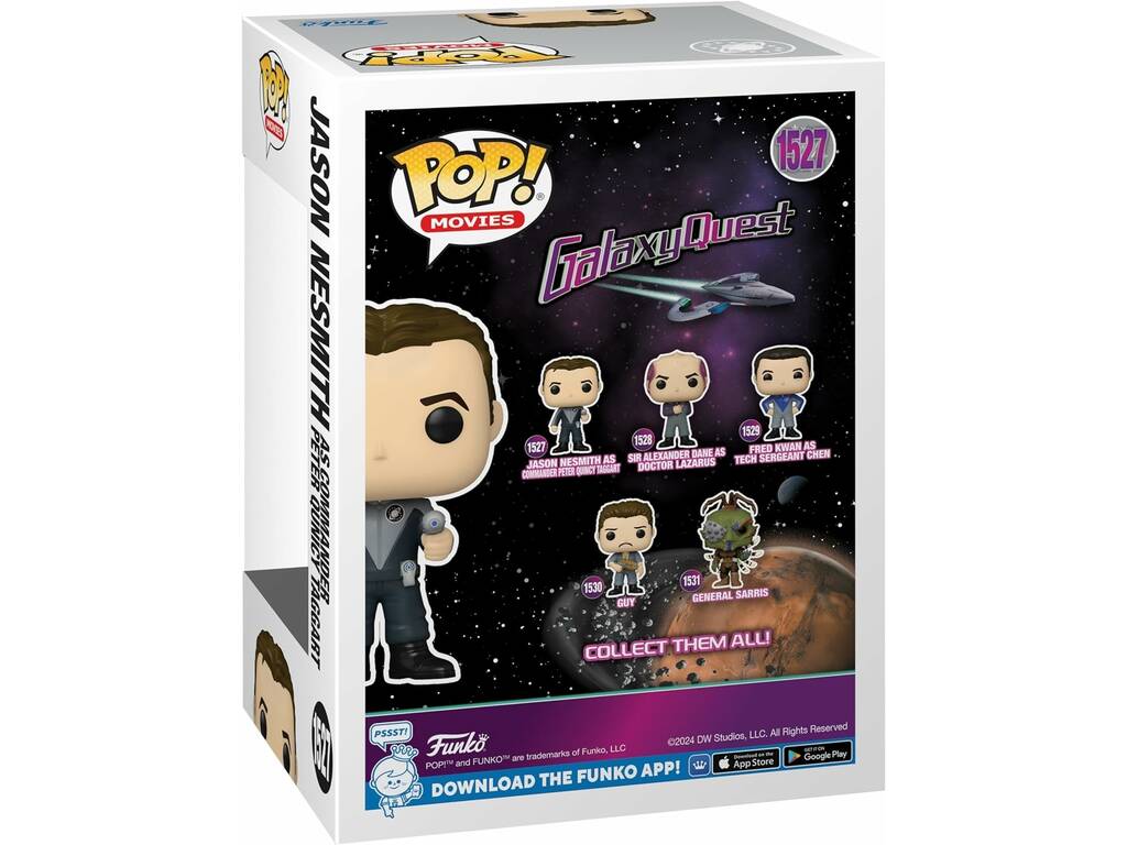 Funko Pop! Movies Galaxy Quest Figura Jason Nesmith como Comandante Peter Quincy Taggart 75970