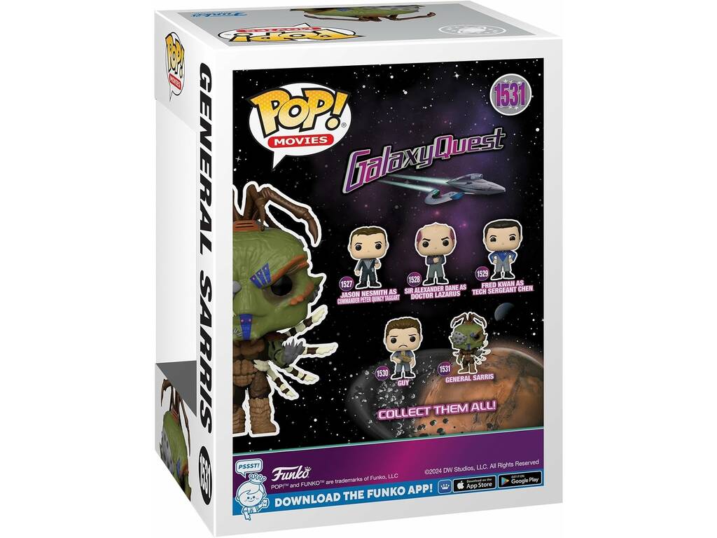 Funko Pop! Movies Galaxy Quest Figura General Sarris Specialty Series Exclusive 76745