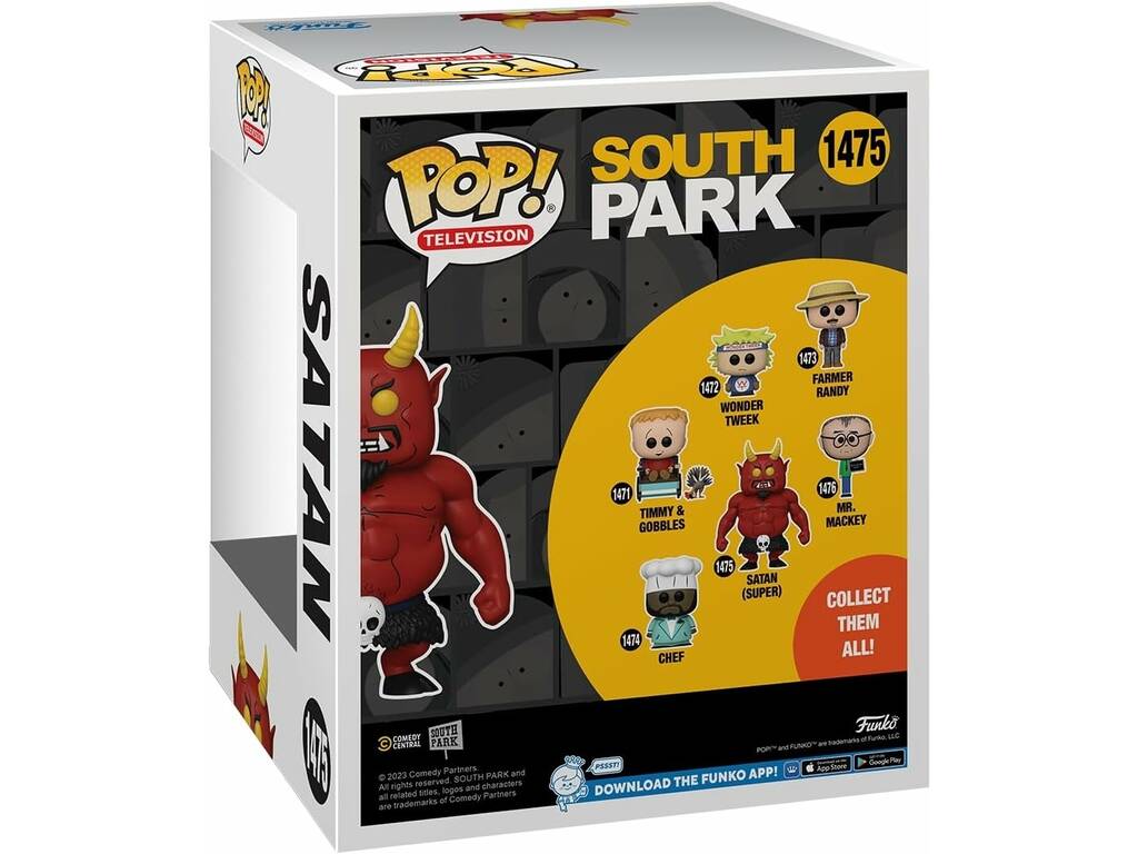 Funko Pop Television South Park Figura Satan 75674