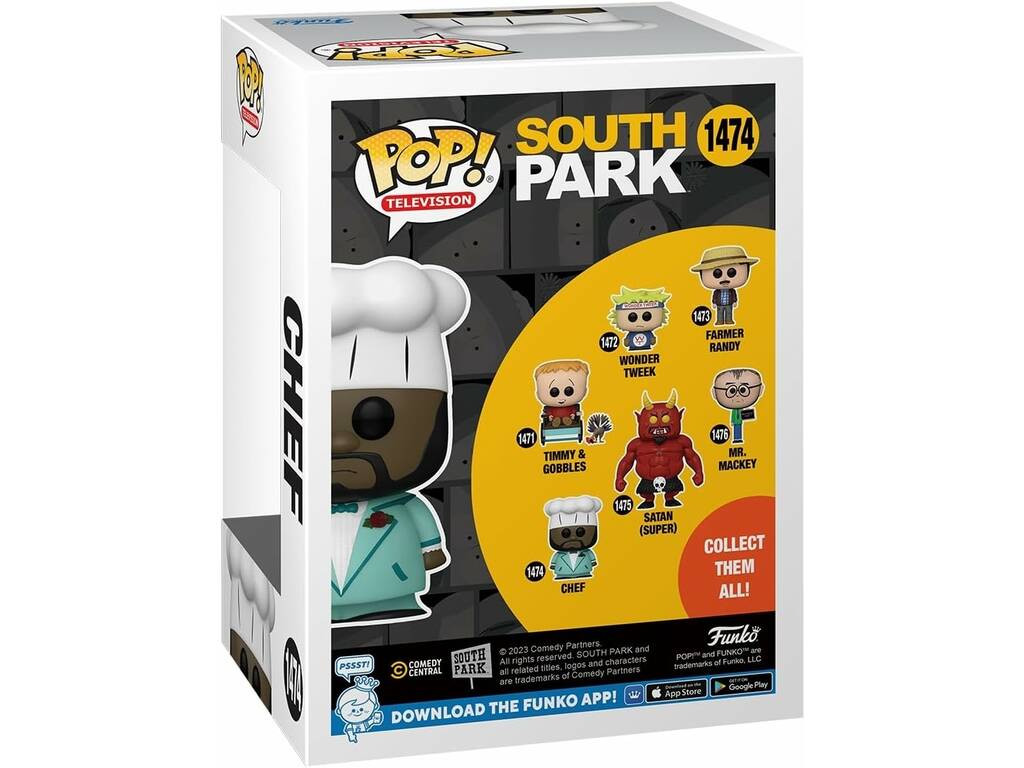 Funko Pop ! télévision South Park Chef Figure 75671