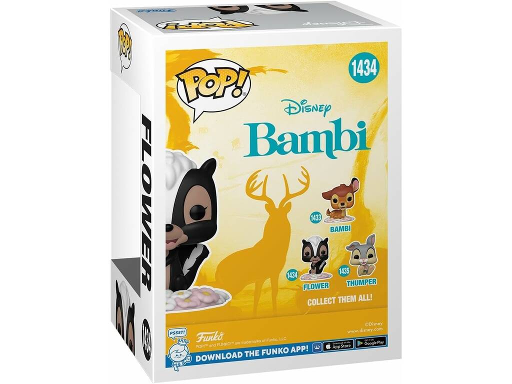 Funko Pop Bambi Disney Classics Figura Flor 65665