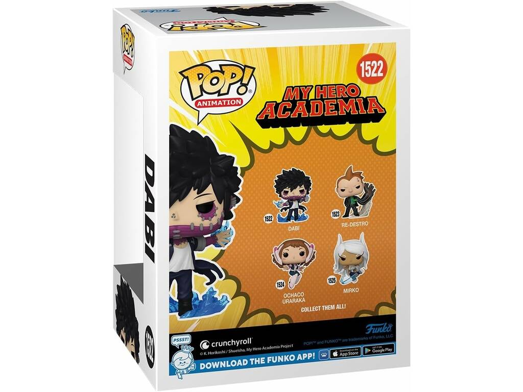 Funko Pop Animation My Hero Academia Dabi 75557