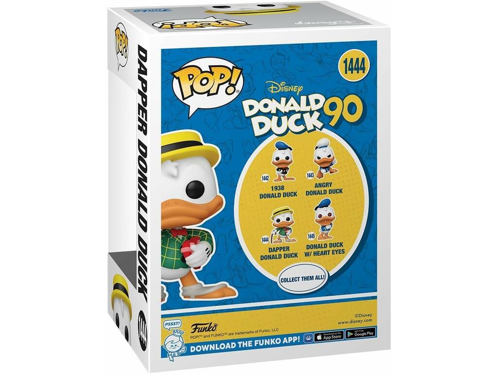 Funko Pop Disney Donald Duck 90 Pato Donald con Look Elegante 75724