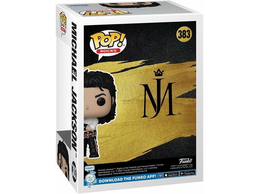 Funko Pop Rocks Michael Jackson 75386