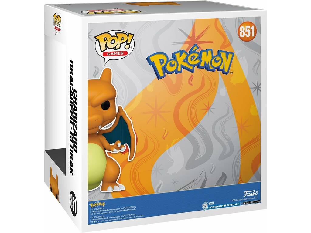 Funko Pop Jeux Charizard Jumbo 74224