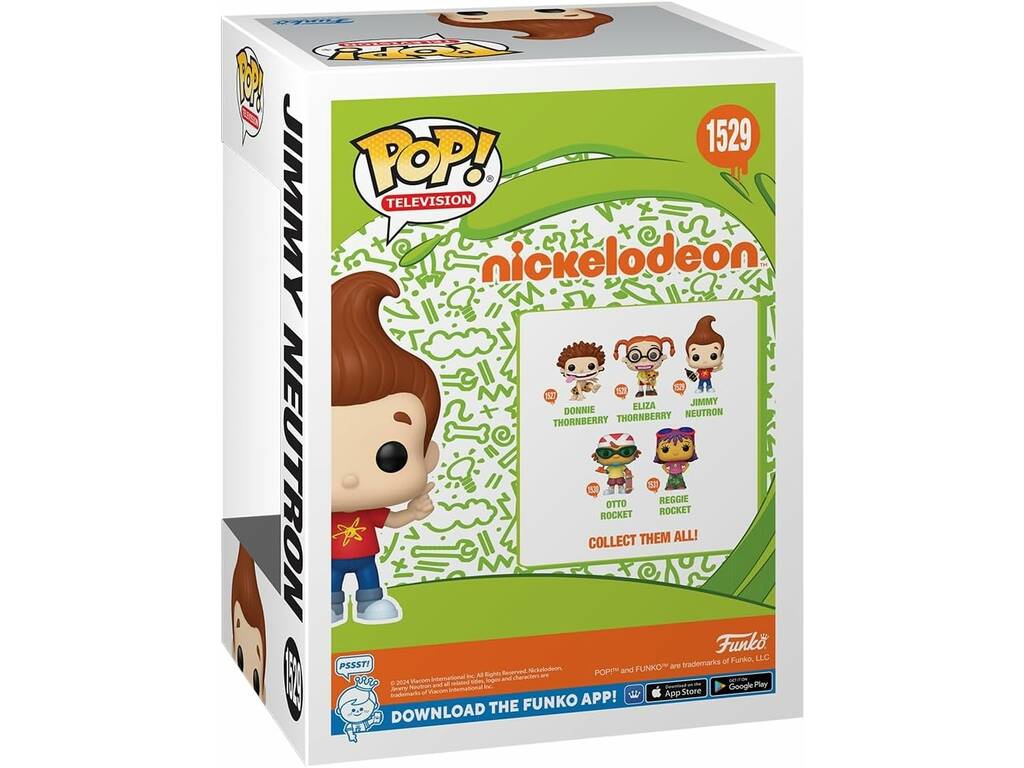 Funko Pop Television Nickelodeon Jimmy Neutron Figure Special Edition 75741