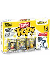 Funko Pop Bitty Minions Pack 4 Mini Figuras 73037