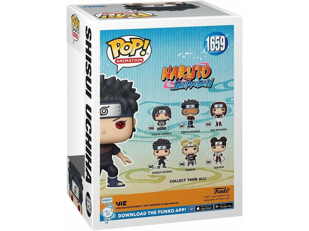 Funko Pop Animation Naruto Shippuden Figure Shisui Uchiha 80253