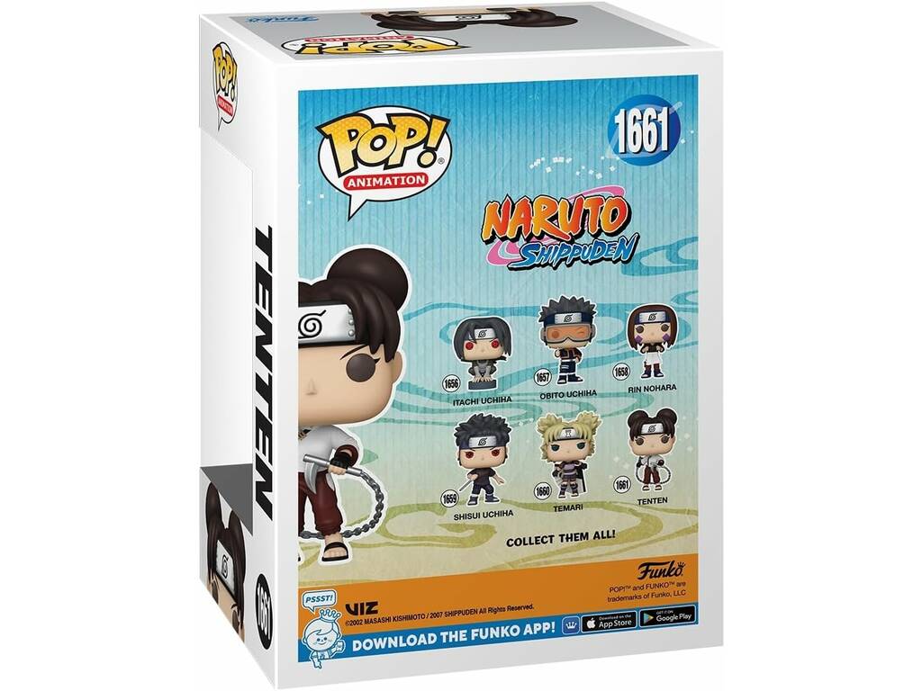 Funko Pop Animation Naruto Shippuden Figura Tenten 80255