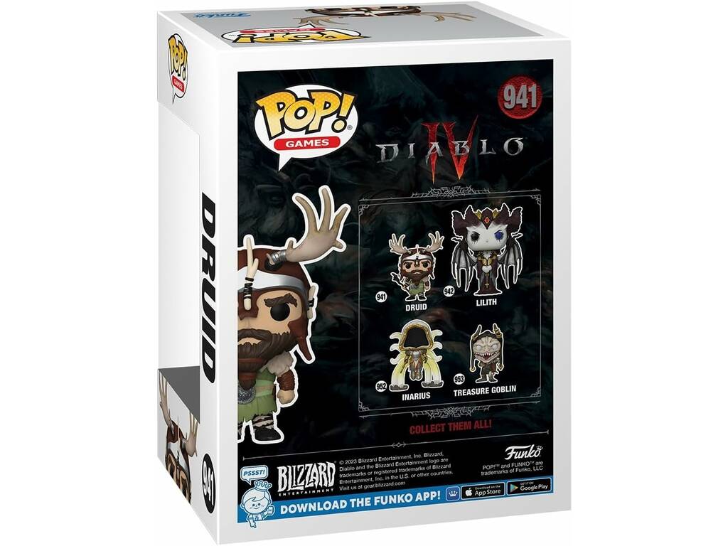 Funko Pop Games Diablo IV Figura Druido 72494