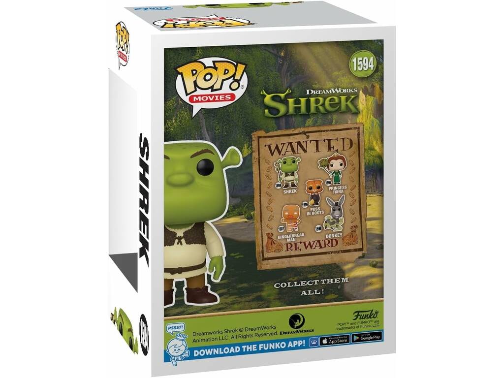 Funko Pop Movies Shrek Figur Shrek 81176