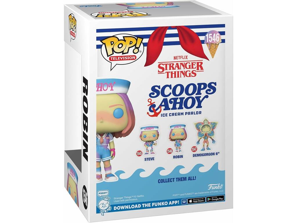 Funko Pop Televisione Stranger Things Scoops Ahoy Figura Robin 79997