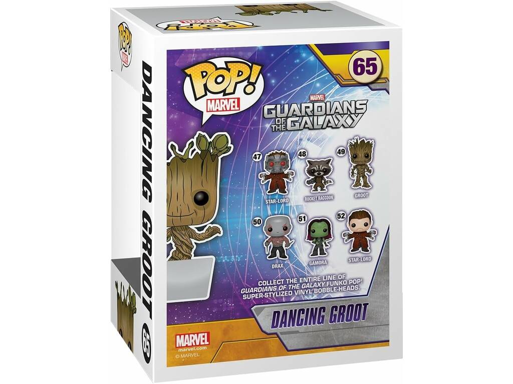 Funko Pop Guardiões da Galáxia Dancing Groot com Cabeça Oscilante 5104