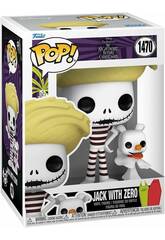 Funko Pop The Nightmare Before Christmas Figura Jack con Zero