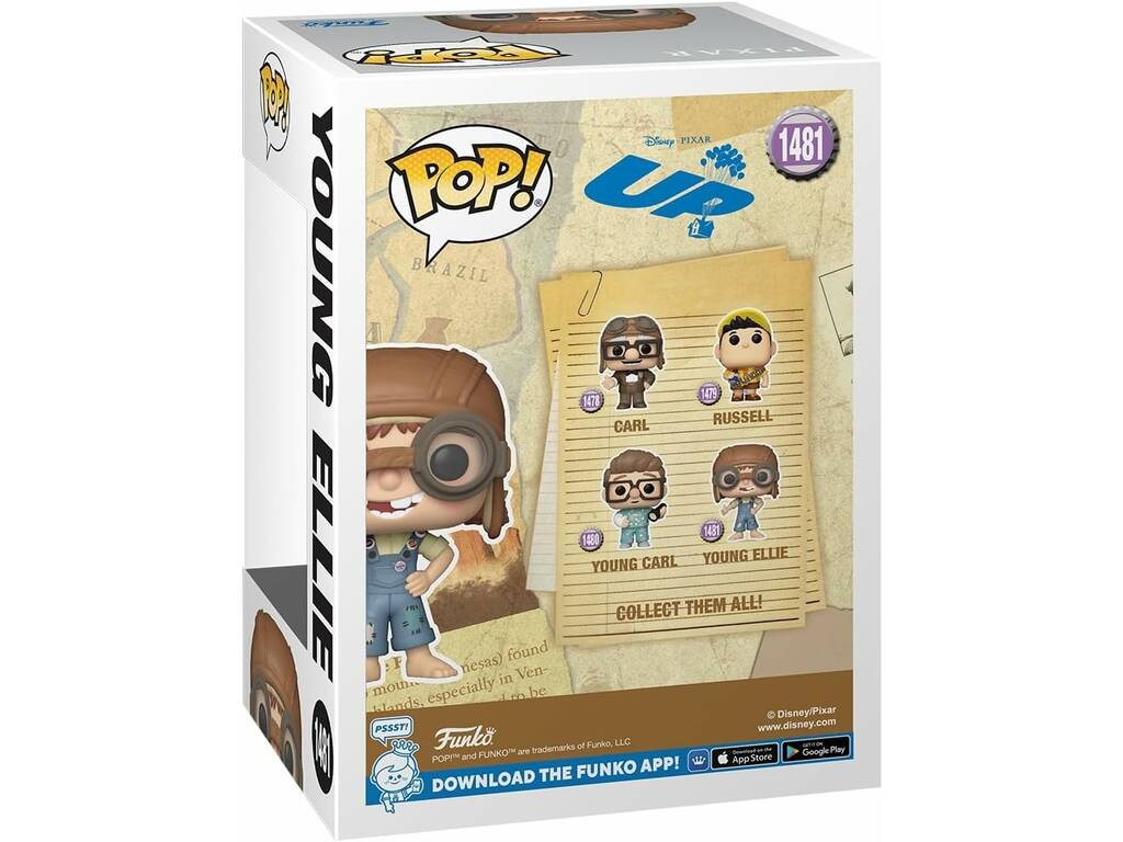 Funko Pop Disney Pixar Up Figur Junge Ellie 80839