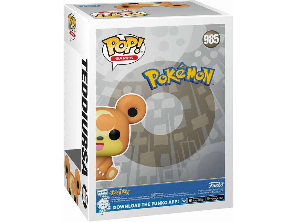 Funko Pop Games Pokémon Figur Teddiursa 70936