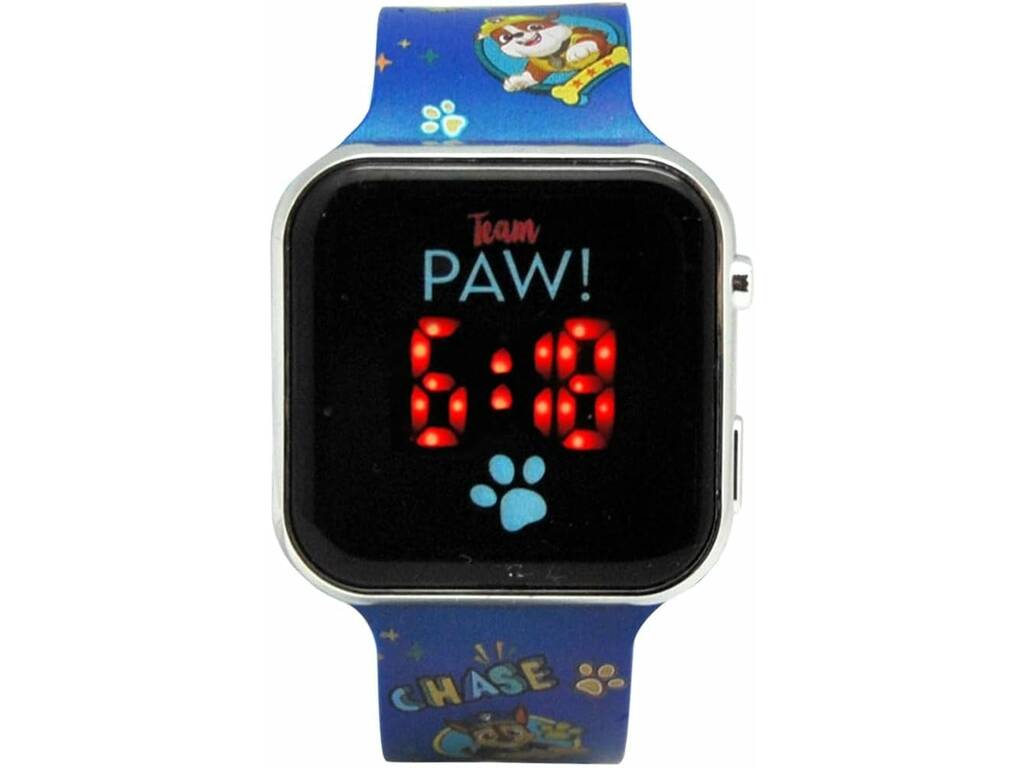 Relógio Led Paw Patrol de Kids Licensing PAW4354