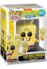 Funko Pop Animation Bob Esponja 25 Aniversario Figura Bob Esponja con Guante 75734