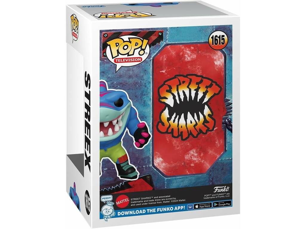 Funko Pop Television Street Sharks Figure Streex 82660