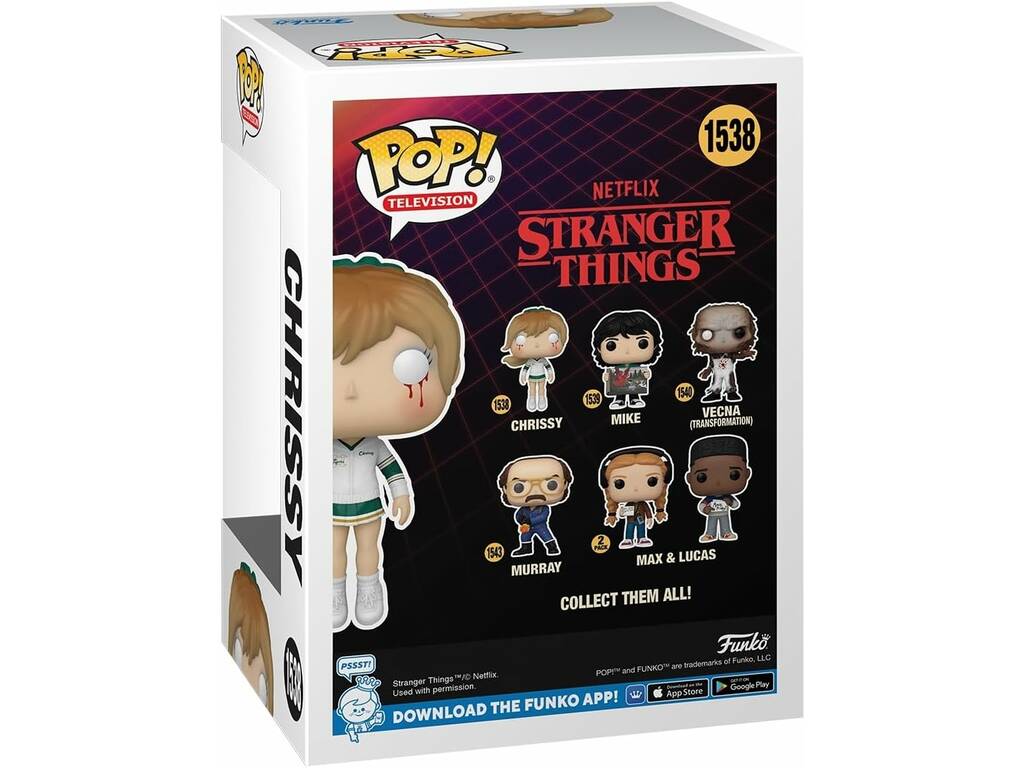 Funko Pop Television Stranger Things Figura Chrissy Flotando 80136