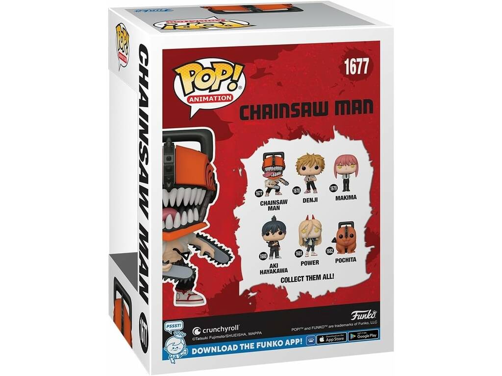 Figurine Funko Pop Animation Homme Tronçonneuse 80324