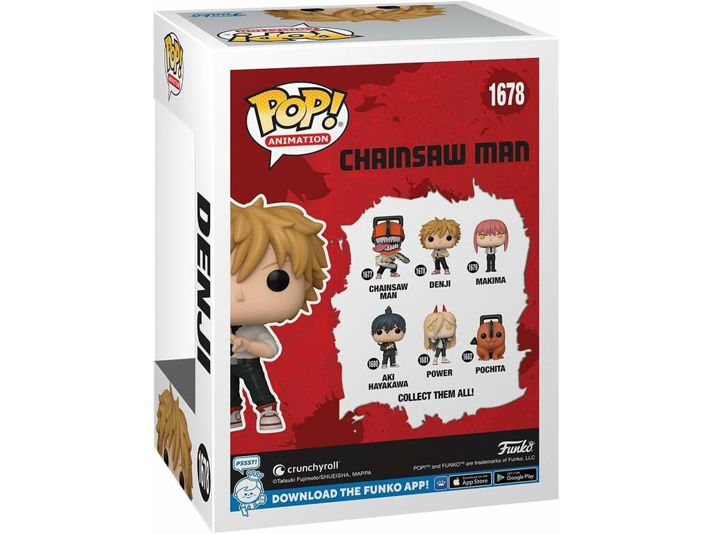 Funko Pop Animation Chainsaw Man Denji Figure 80320