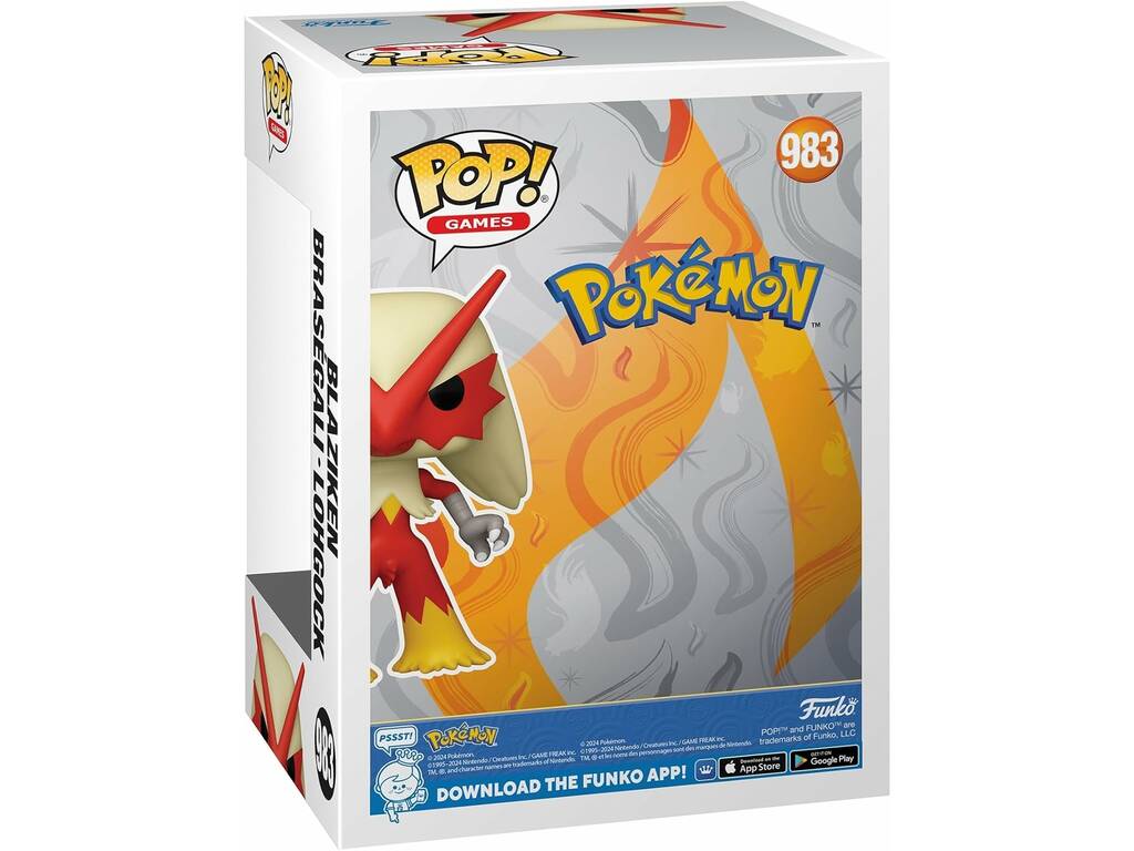 Funko Pop Games Pokémon Figura Blaziken