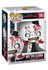 Funko Pop Movies Terrifier Figura Art The Clown Ensangrentado 80707