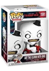 Funko Pop Movies Terrifier Figure Art The Clown with Bicycle 80706