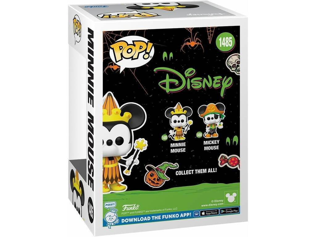 Funko Pop Disney Halloween Figur Minnie Mouse 79903