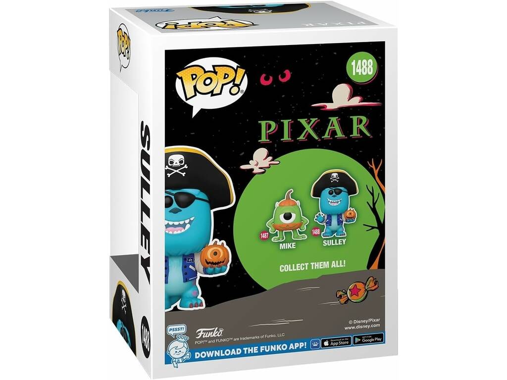 Funko Pop Pixar Halloween Figure Sulley 80858