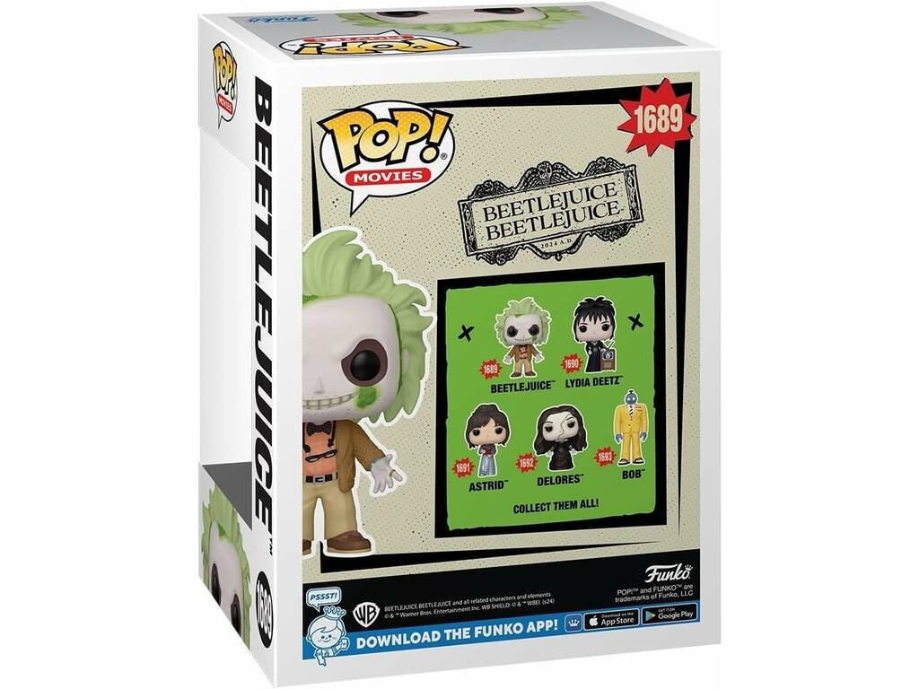 Funko Pop Movies Beetlejuice Beetlejuice Figura Beetlejuice 82653