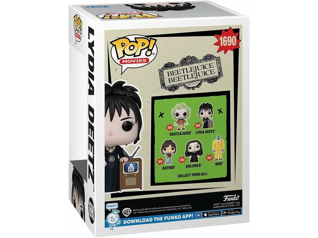 Funko Pop Movies Beetlejuice Beetlejuice Figura Lydia Deetz 82654