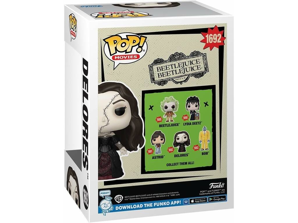 Funko Pop Movies Beetlejuice Beetlejuice Figure Delores 83086