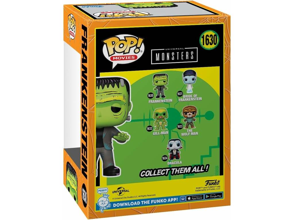 Funko Pop Movies Universal Monsters Figura Frankenstein 80997