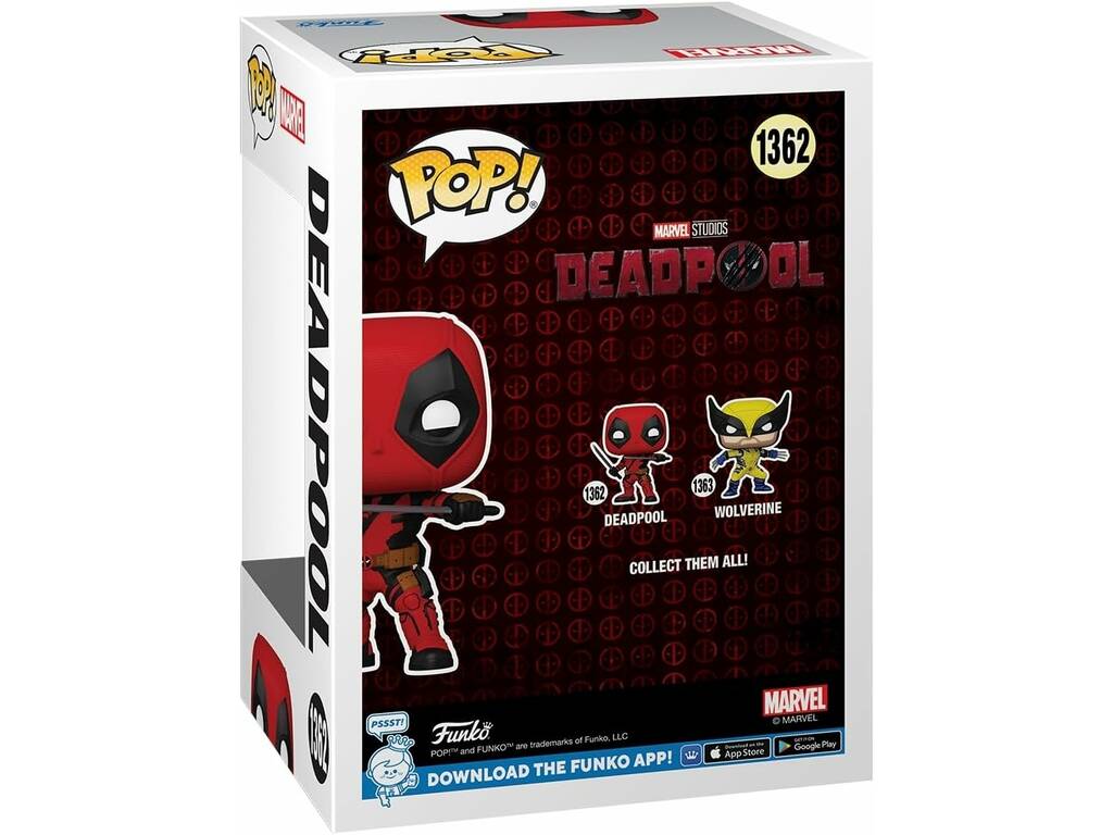 Funko Pop Deadpool Figura Deadpool com Cabeça Oscilante 79766