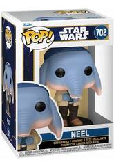 Funko Pop Star Wars Skeleton Crew Figur Neel mit Schwenkbarem Kopf