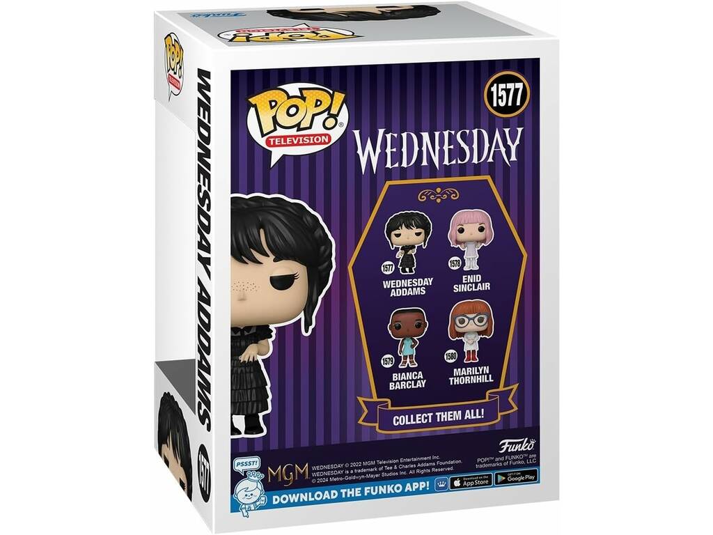 Funko Pop Television Wednesday Addams Wednesday Figure 83316