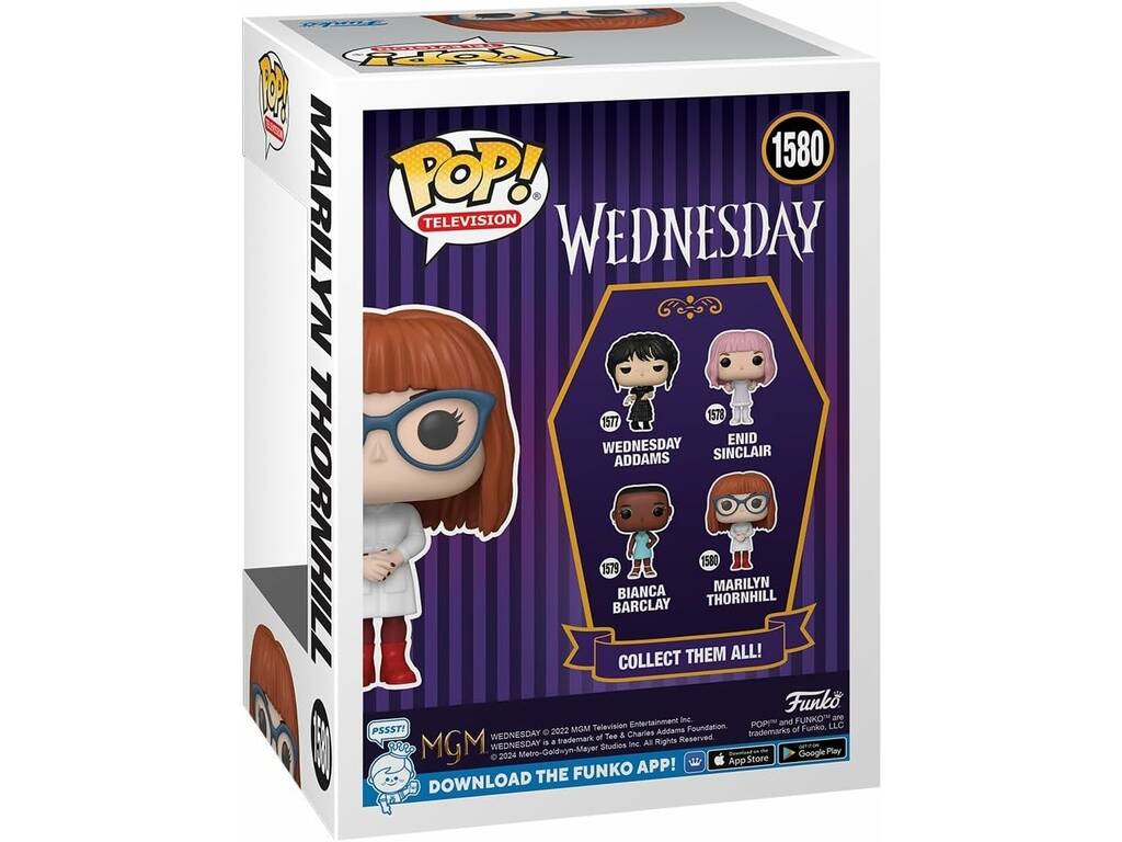 Funko Pop Television Wednesday Figure Marilyn Thornhill 83314