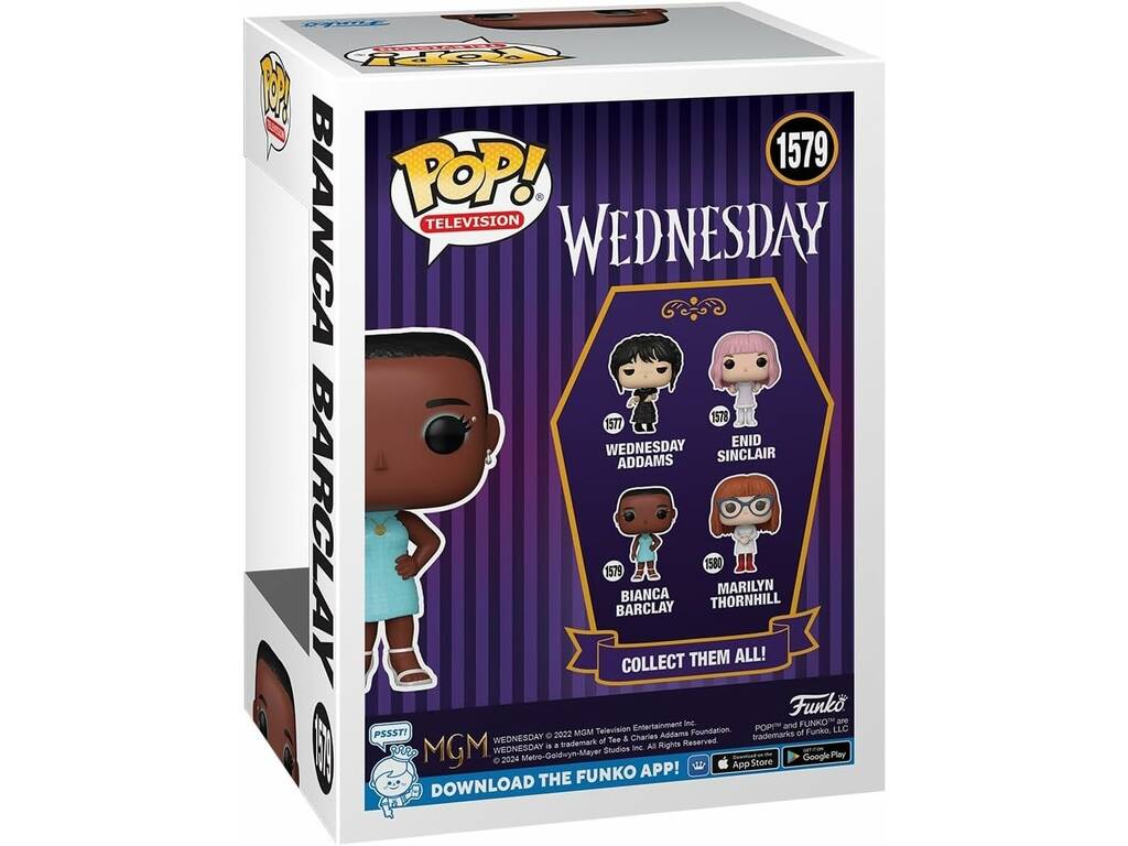 Funko Pop Television Wednesday Figura Bianca Barclay 83313