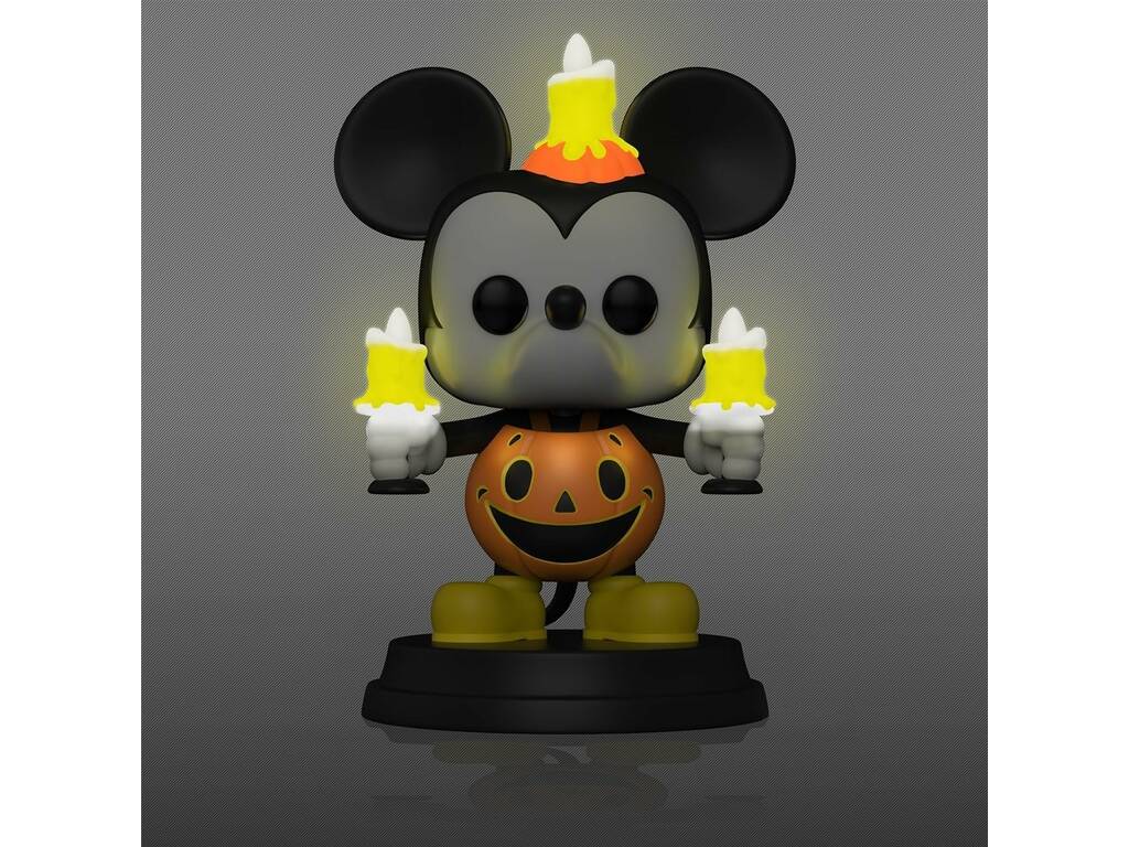 Funko Pop Lights Up! Disney Figura Candelabro Mickey Mouse com Luz 79905