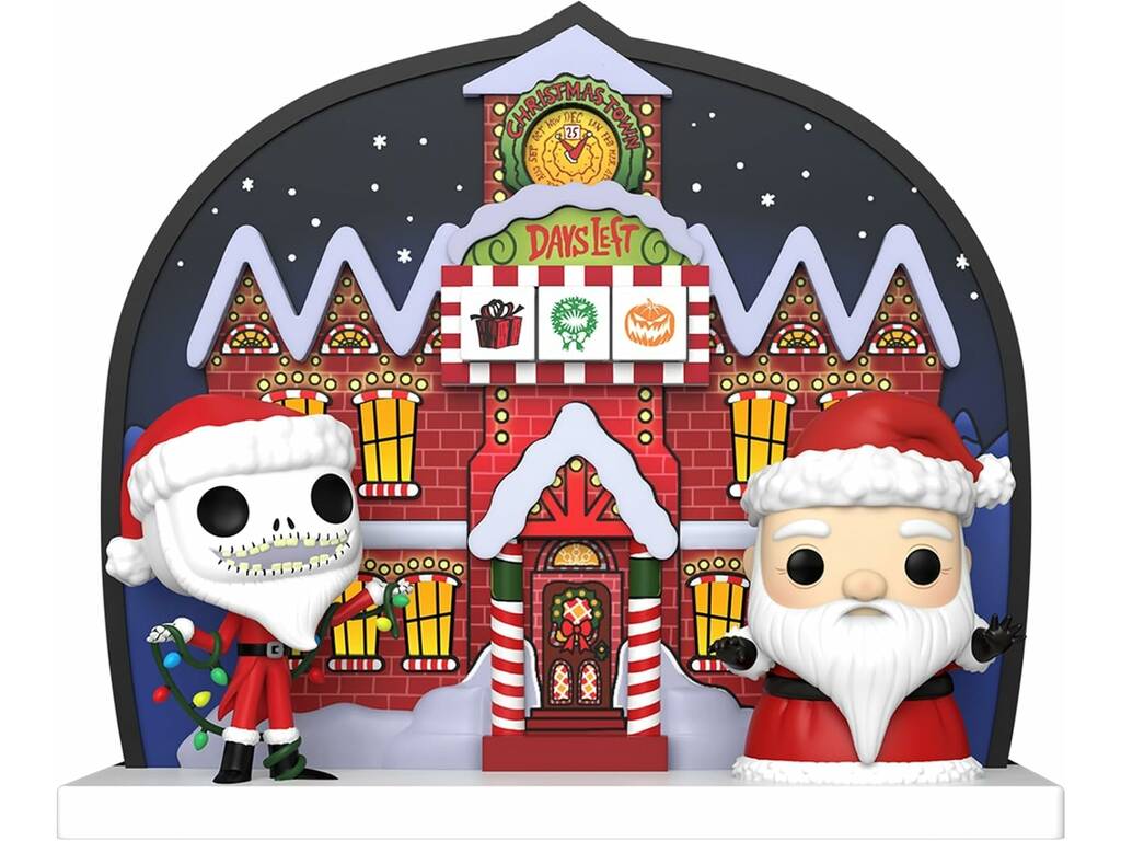 Funko Pop Double Sided Pesadilla Antes de Navidad Calendario de Cuenta Regresiva