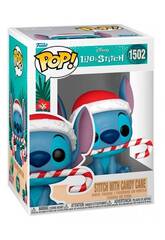 Funko Pop Disney Lilo & Stitch Figura Stitch con Bastn de Caramelo